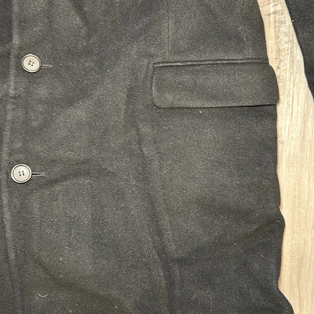Carlo Rosati Wool Blend Overcoat - 44R